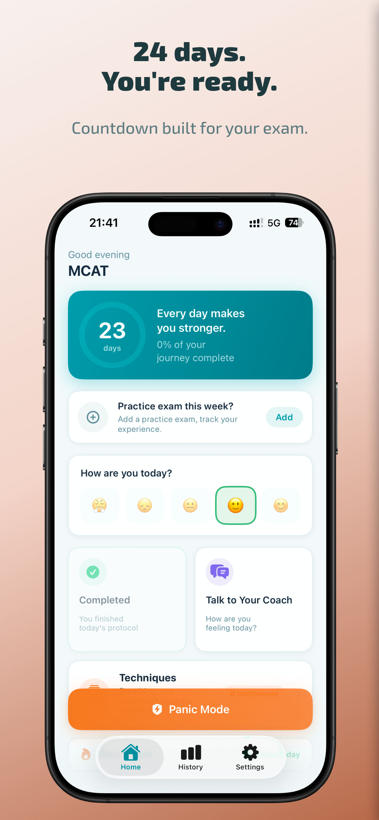 CalmExam: Exam Anxiety Coach