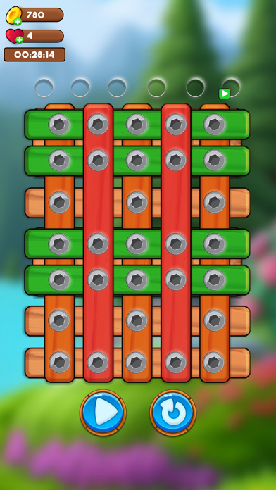 Wood Nuts Bolts : Screw Puzzle Screenshot