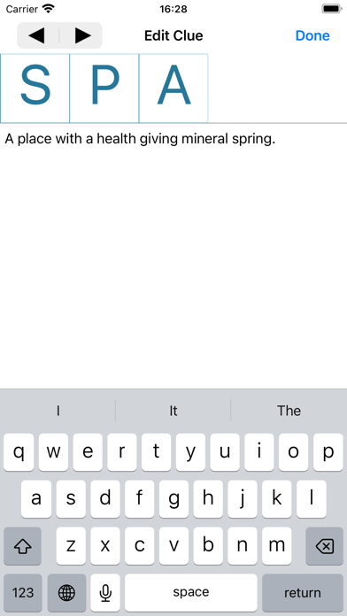 CrosswordMaker Screenshot