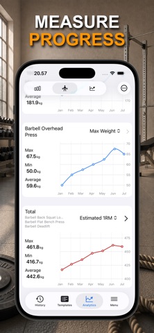 Gym Log - Workout Planner Screenshot 4 of 5