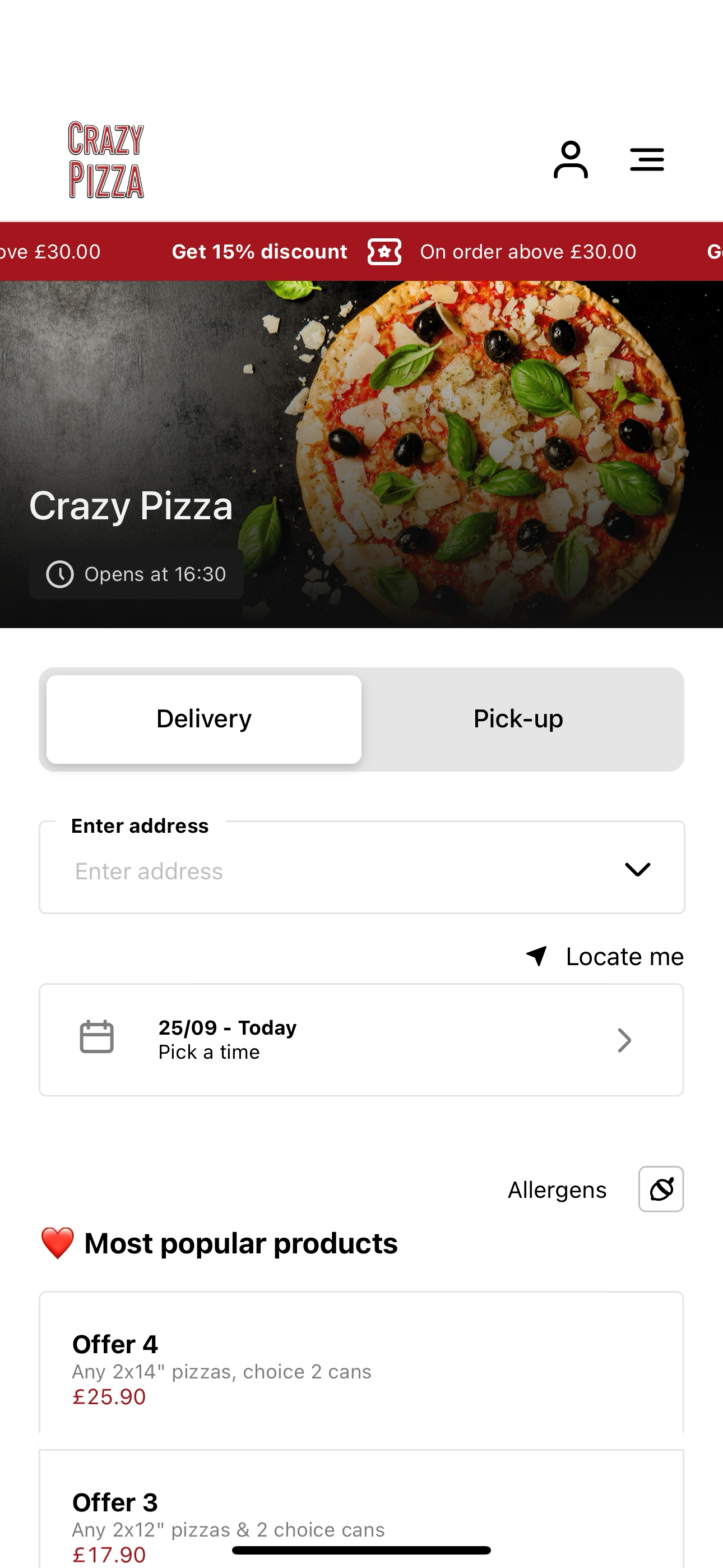 Crazy Pizza UK screenshot 3