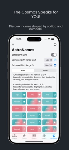 Baby Names: Meaning & Analysis screenshot