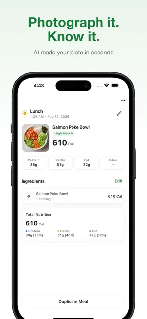 CaloraAI: Food Calorie Counter screenshot 1