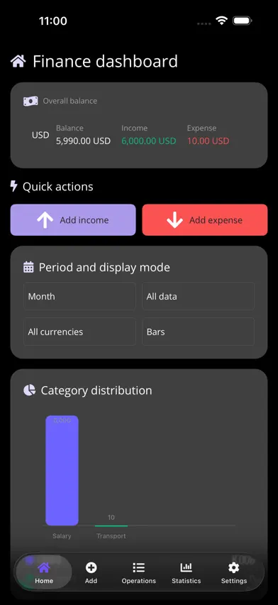 Money Manager Simple screenshot 1