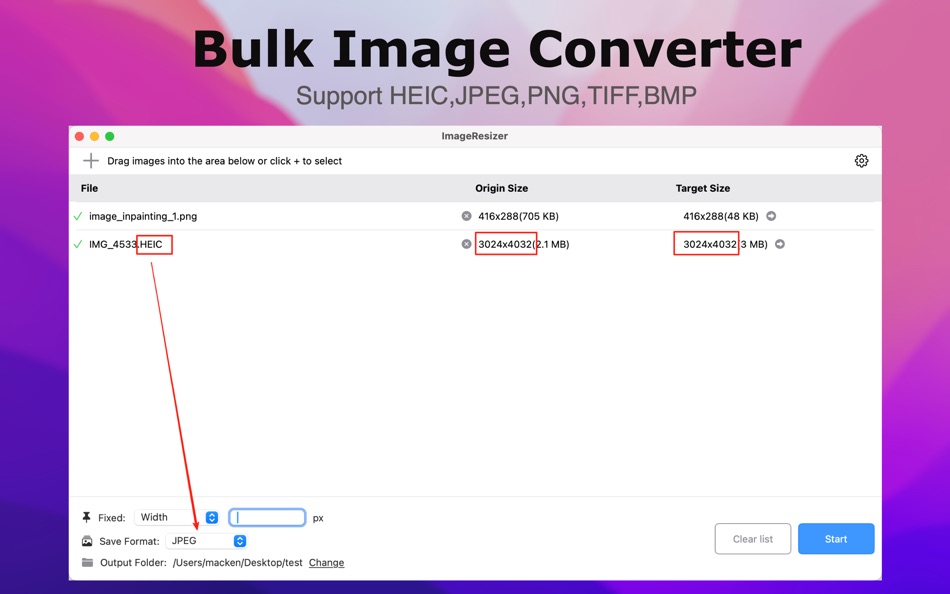 #2. Image Resizer-Bulk Resize Tool (macOS) Podle: 俊东 谭