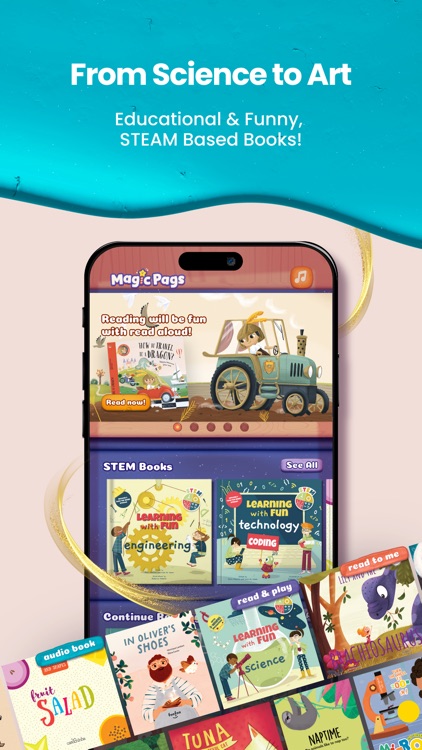 Magic Pags: Kids Books & Learn screenshot-3