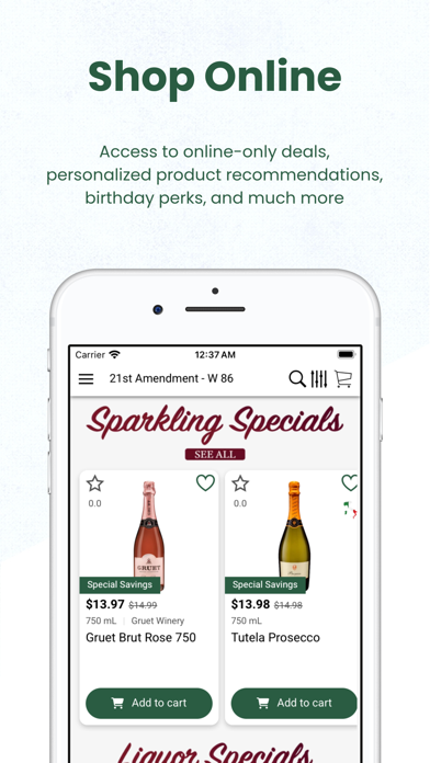 21st Amendment Wine & Spirits Screenshot