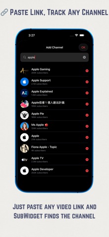 YT Widget – Subs Count Screenshot 2 of 4