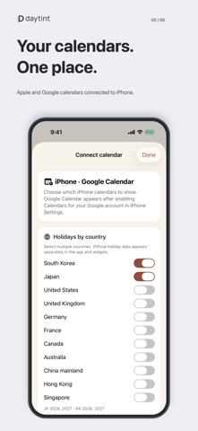 Daytint: Calendar & Widgets screenshot 5
