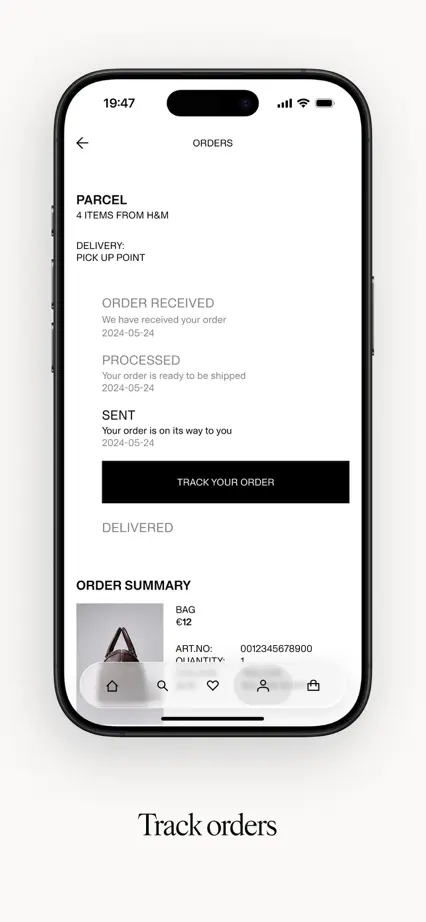 H&M, App Store screenshot 7