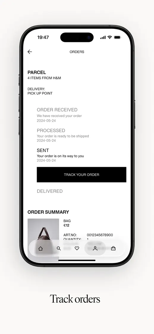 H&M, App Store screenshot 7