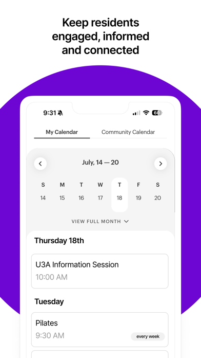 Lumin Residents App Screenshot