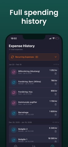 Splits - shared budget Screenshot 6 of 6