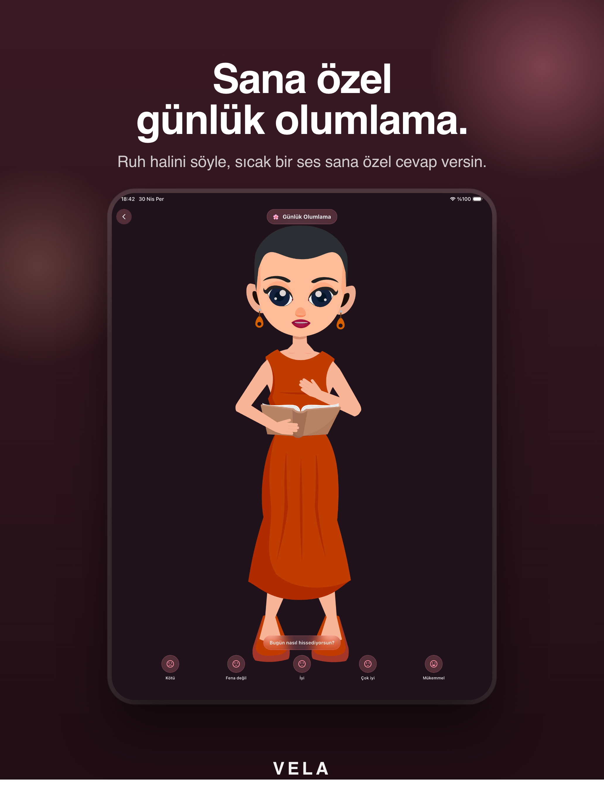Vela: Günlük Olumlama screenshot 5
