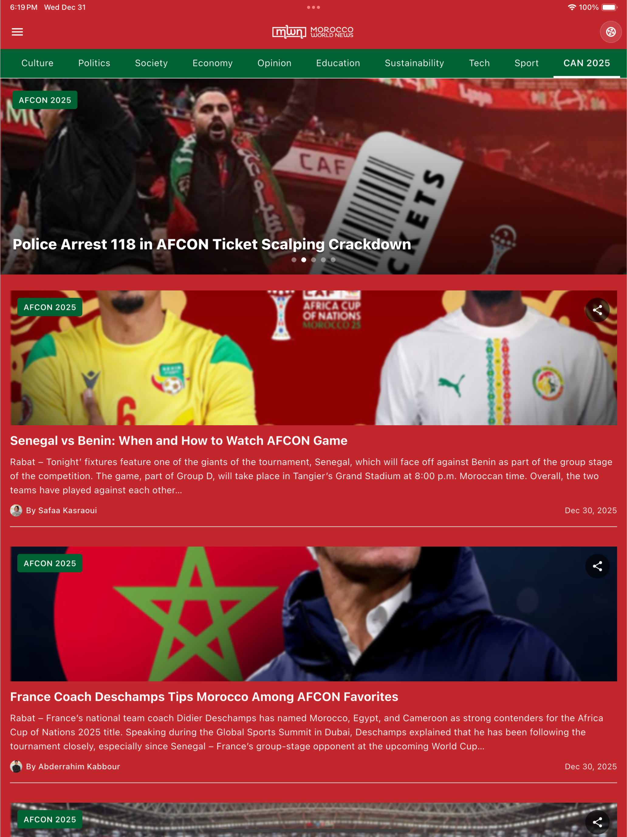 Morocco World News - MWN screenshot 10
