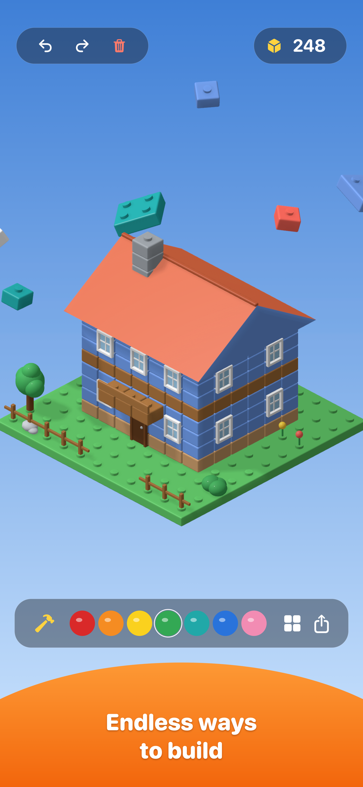 Okatta: 3D Brick Builder screenshot 3