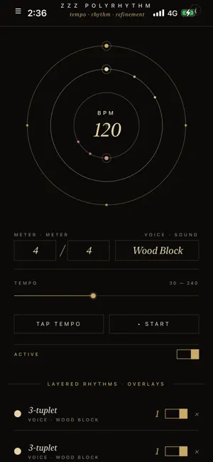 ZZZ Polyrhythm screenshot 3