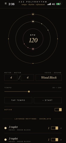 ZZZ Polyrhythm Screenshot 3 of 4