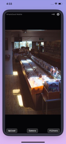 digital camera filter screenshot