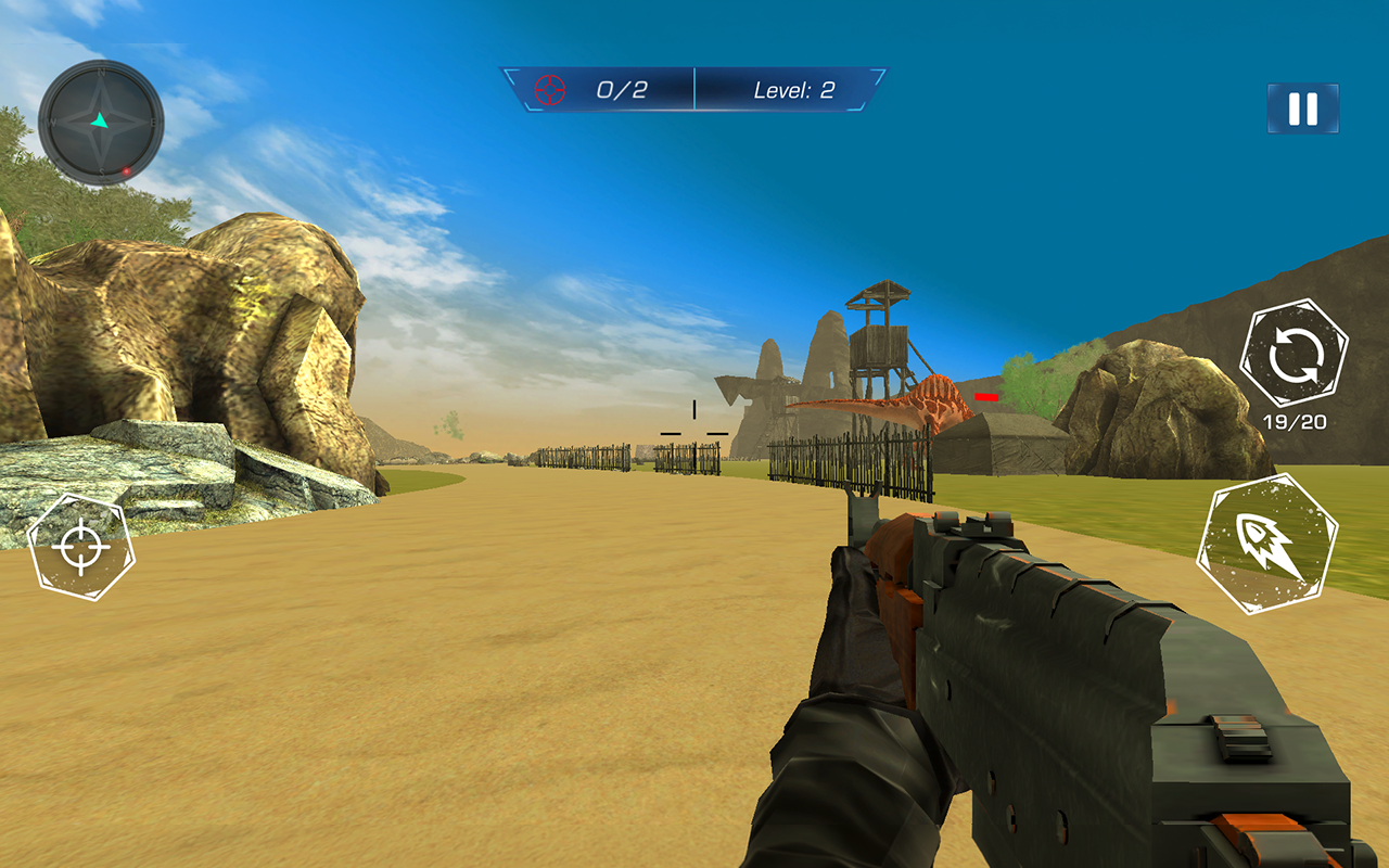 Dino Hunter: FPS Shooter screenshot 5