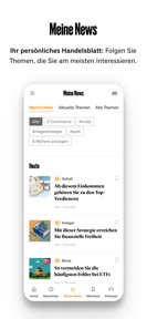Handelsblatt - Nachrichten screenshot