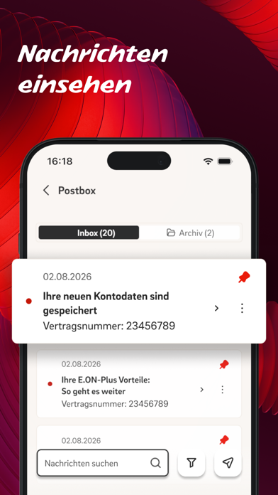 Mein E.ON iPhone screenshot 5