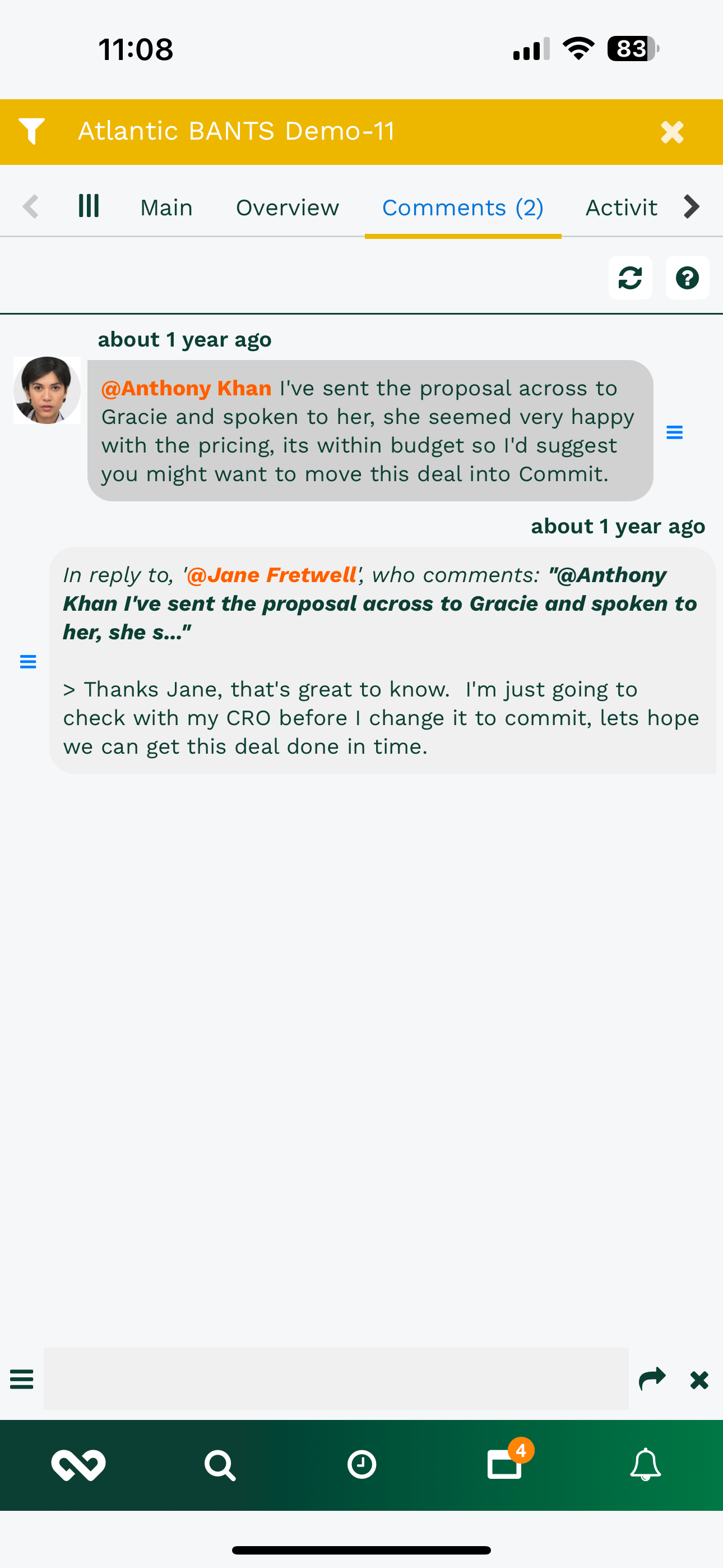 Workbooks CRM Mobile