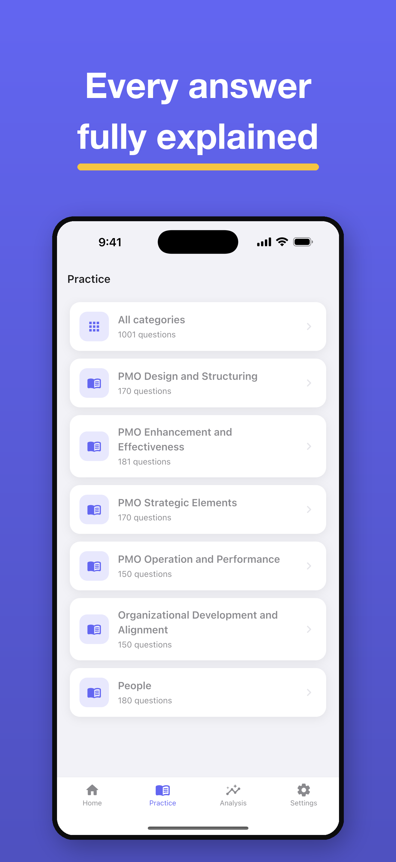 PMI PMO-CP Exam Prep screenshot 9