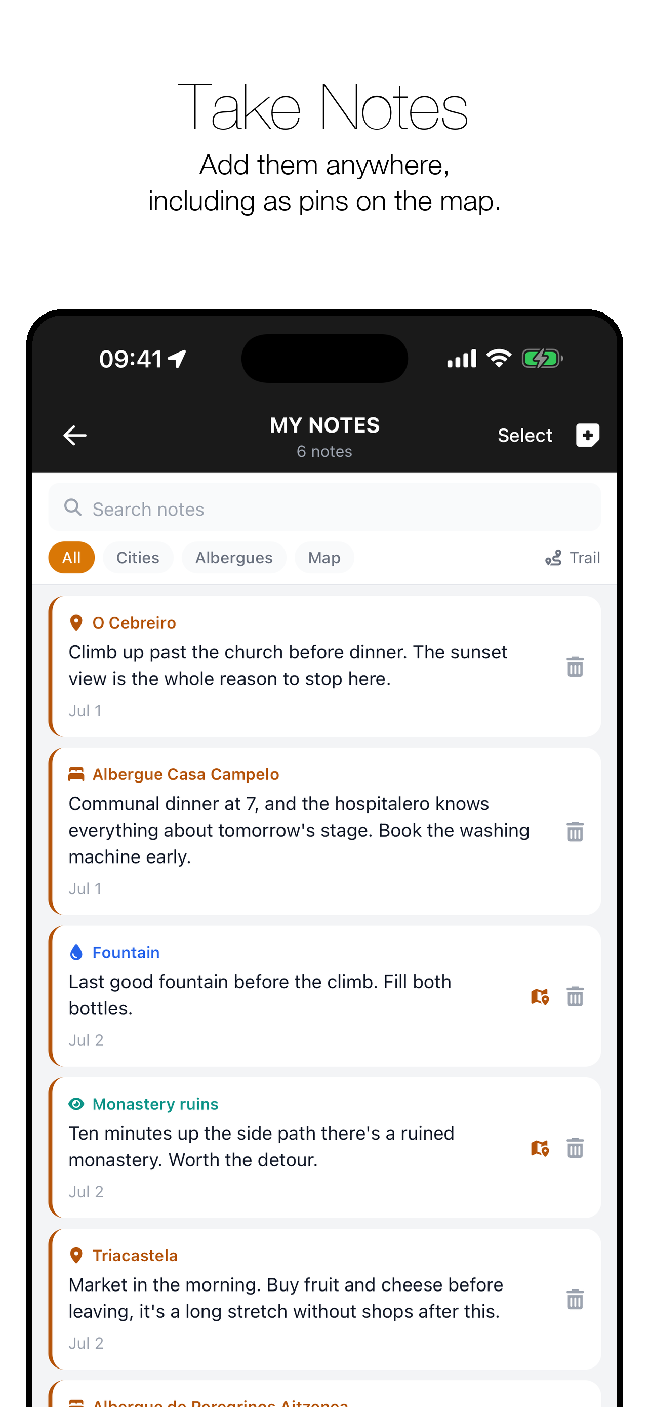 Wise Pilgrim Camino Francés screenshot 10