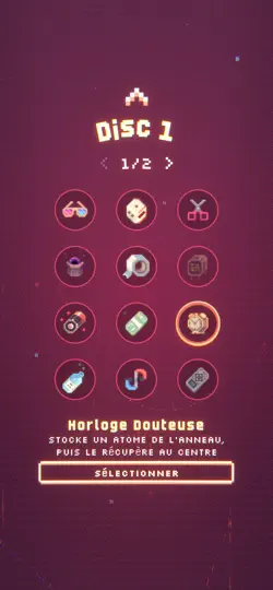 Capture d'écran de Atomas Neo sur iPhone 4