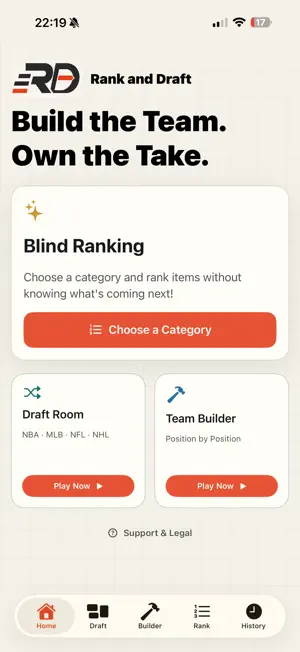 Rank and Draft screenshot 3