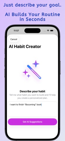 Habit Tracker - HabiFlow AI screenshot