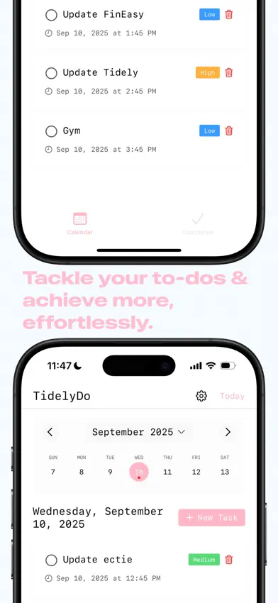 TidelyDo screenshot 2