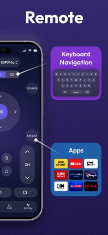 Universal TV: Remote Control ® iPhone screenshot