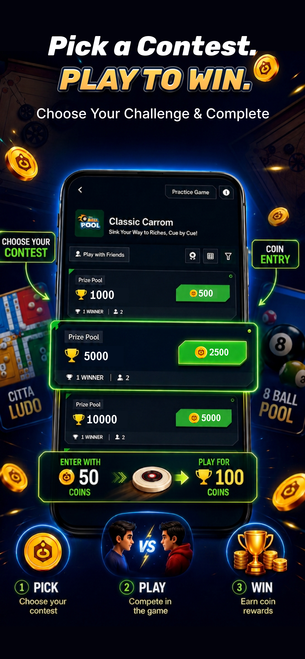 Citta Lite: Ludo & Carrom screenshot 2