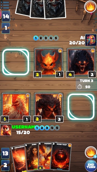 Mobile Monsters TCG Screenshot