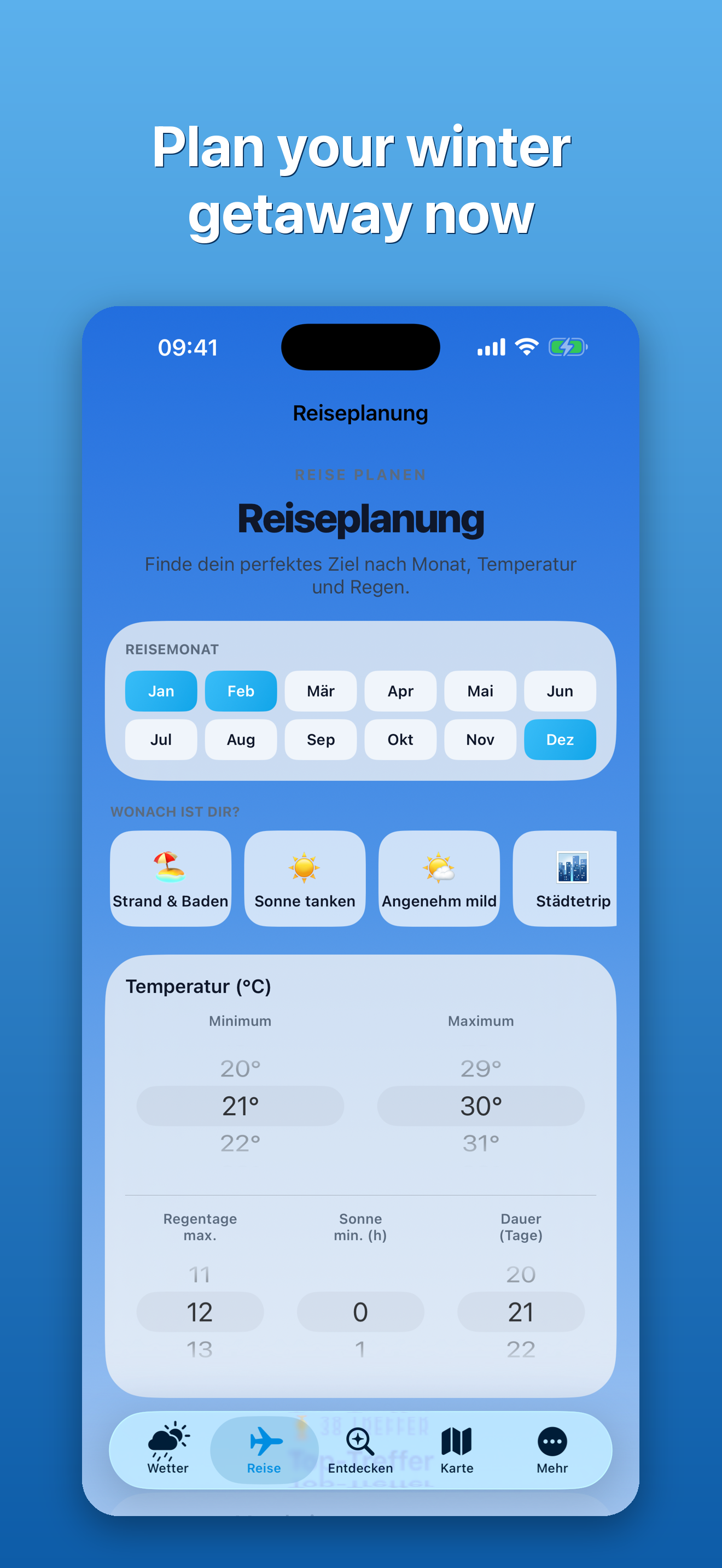 Wettergram screenshot 2