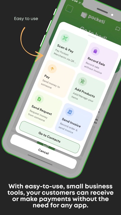 Pocketi app screenshot 2