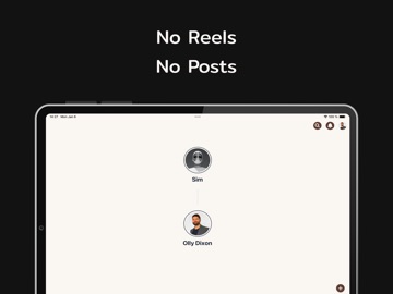 9PM - Less scroll, more life iPad screenshot