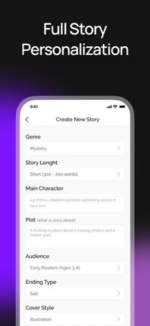 AI Story Generator - TaleGenie screenshot 3