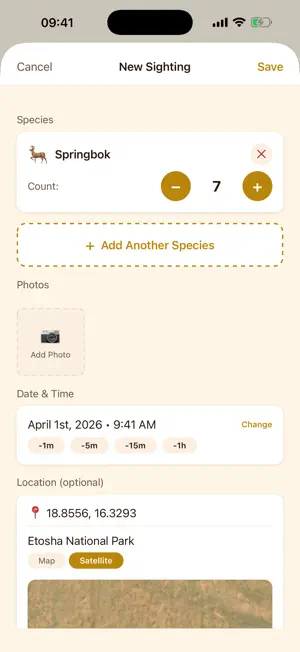 Savanna: Safari Tracker screenshot 2