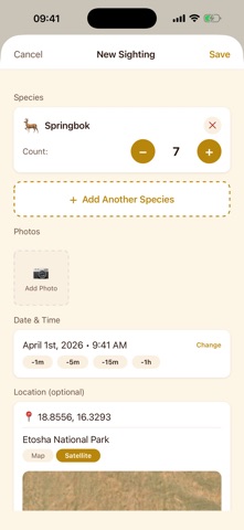Savanna: Safari Tracker screenshot
