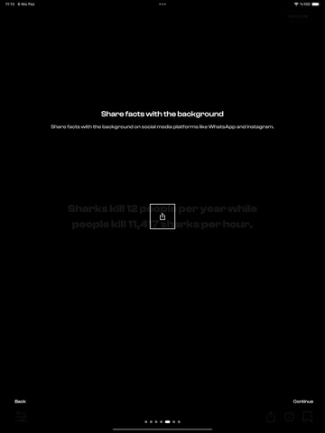 Facts: WaitWhat! iPad screenshot