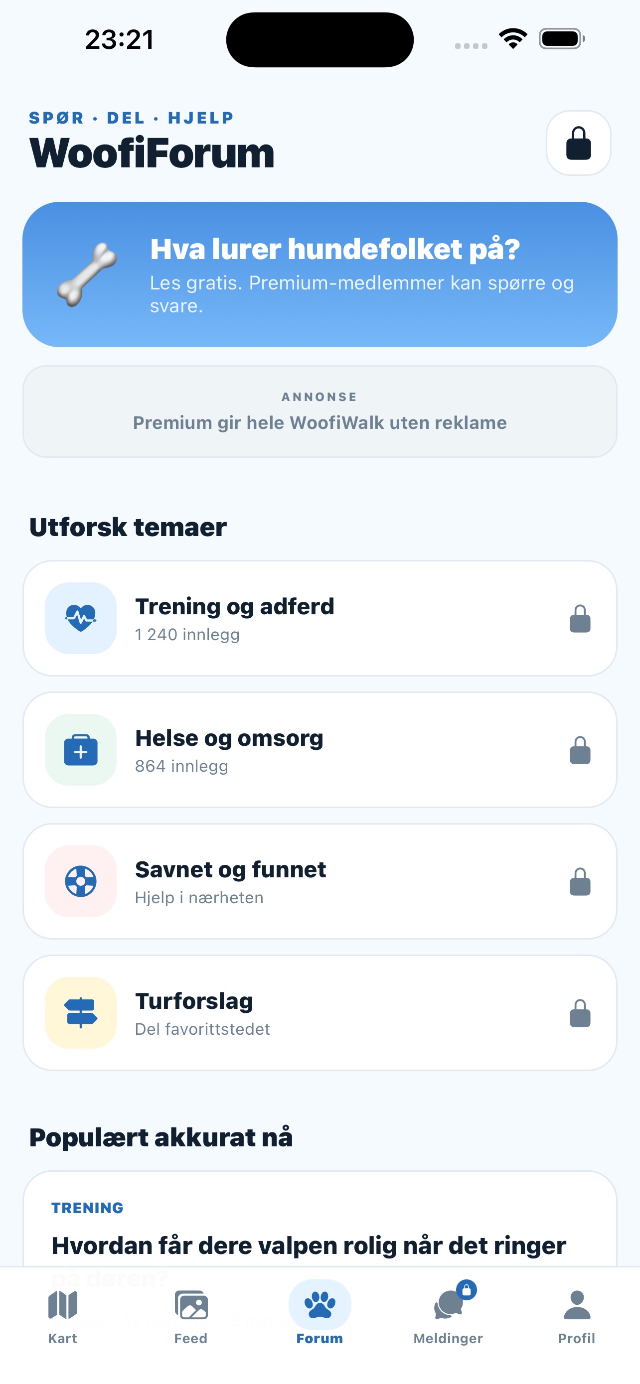 Screenshot 1 of WoofiWalk