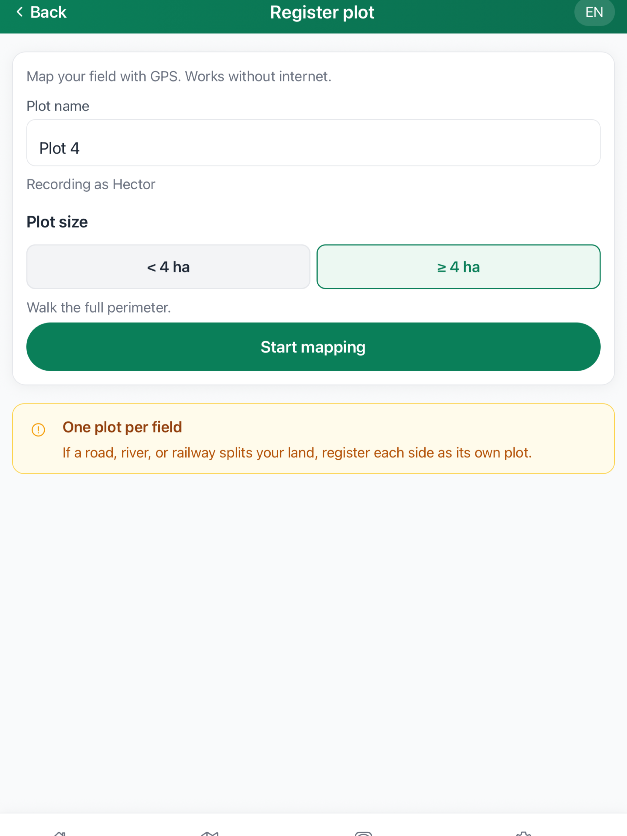 Tracebud screenshot 11
