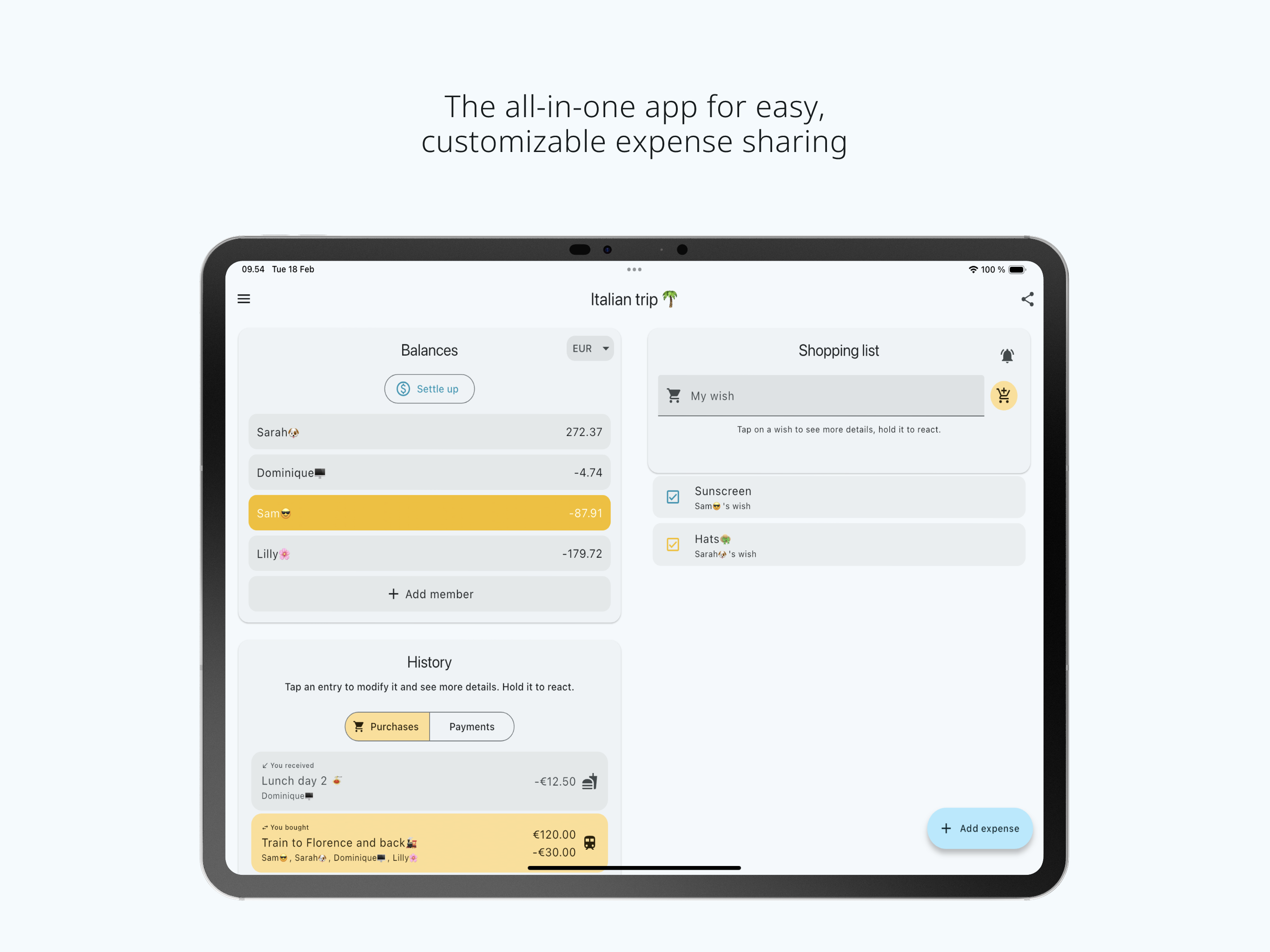 Dodo - Secure Bill Splitting