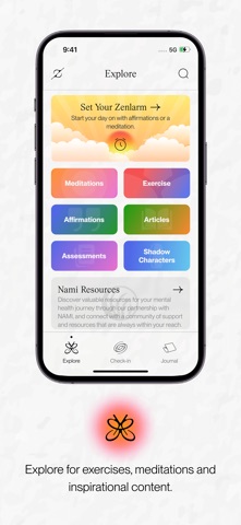 Zenfulnote: Journal & Heal Screenshot 2 of 3