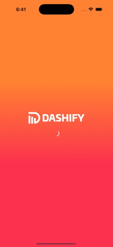 Dashify: Dashboard screenshot