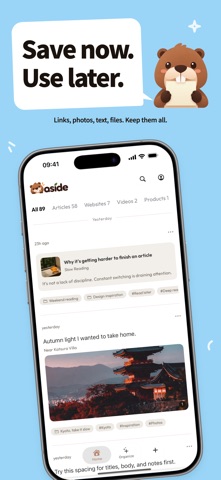 Aside - Save Anything Screenshot 1 of 6