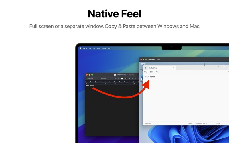 One PC: Run Windows & Office Screenshot